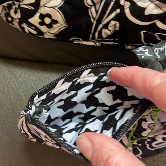 Vera Bradley midnight paisley little crossbody and coin case - Picture 7 of 10